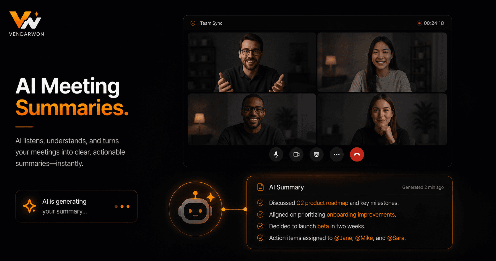 How to Automate Meeting Summaries and Action Items With AI